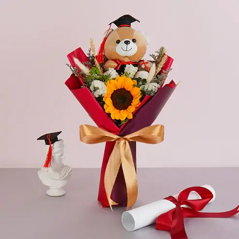 閃耀之星畢業花束
